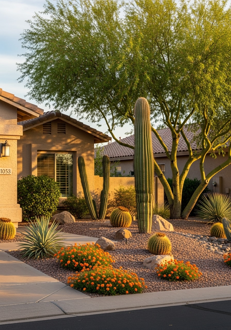 Sun City residential property with well-maintained exterior and desert-adapted landscaping.